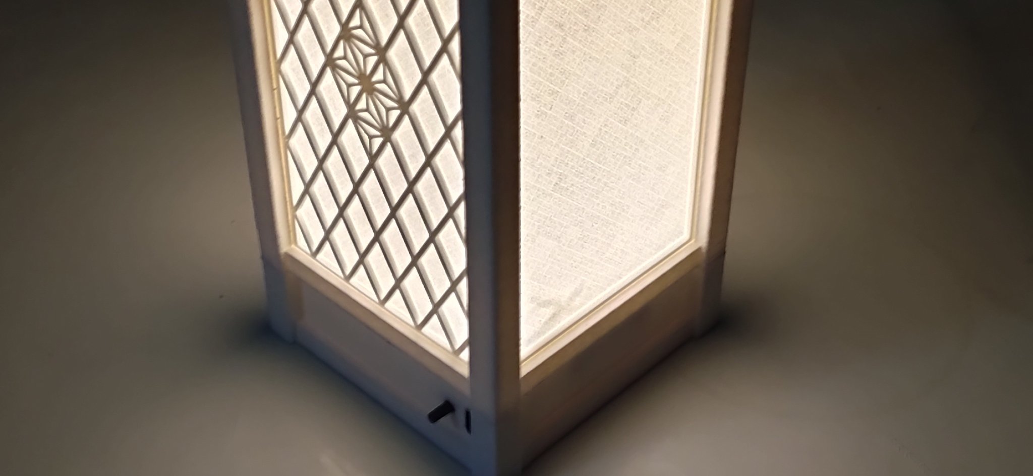 Đèn bàn phong cách Kumiko phiên bản 1.0