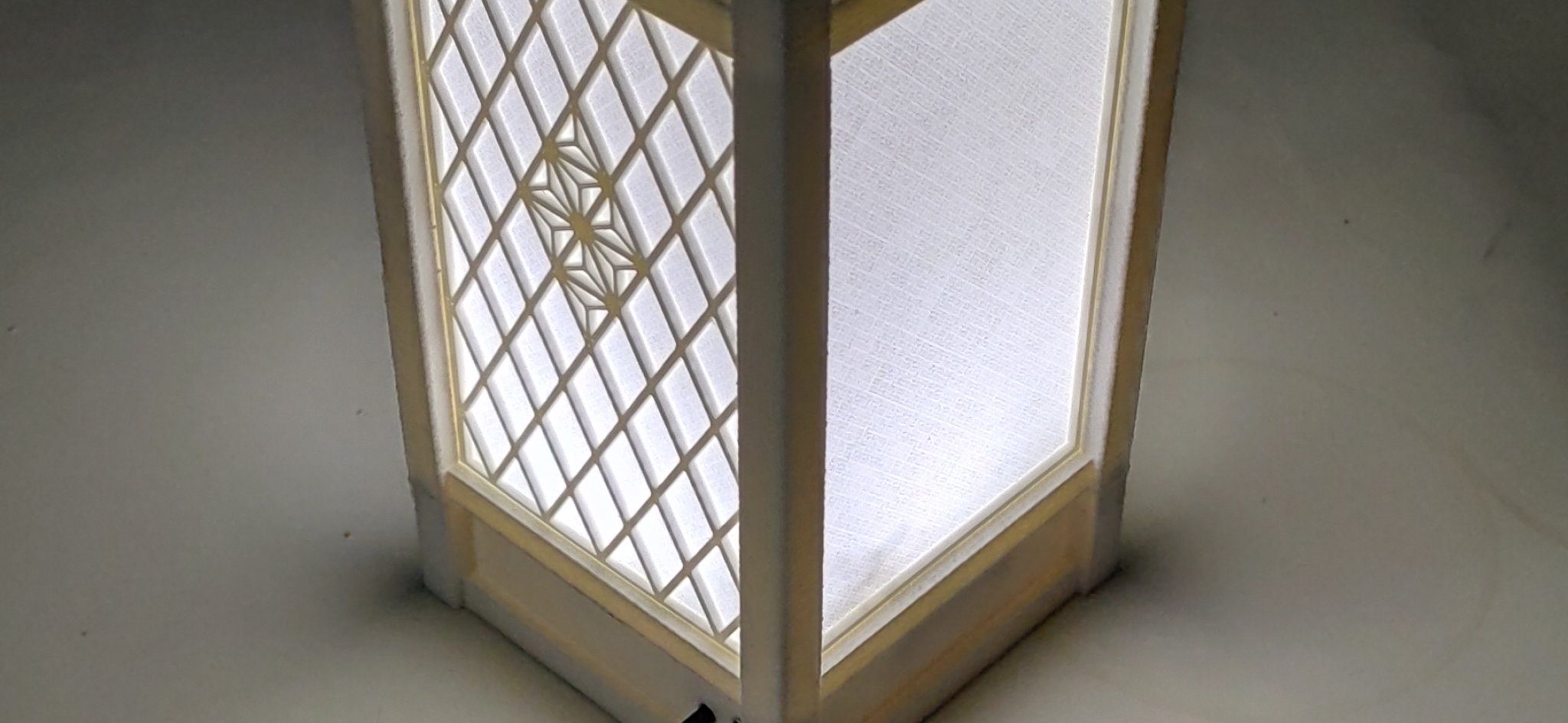 Đèn bàn phong cách Kumiko phiên bản 1.0