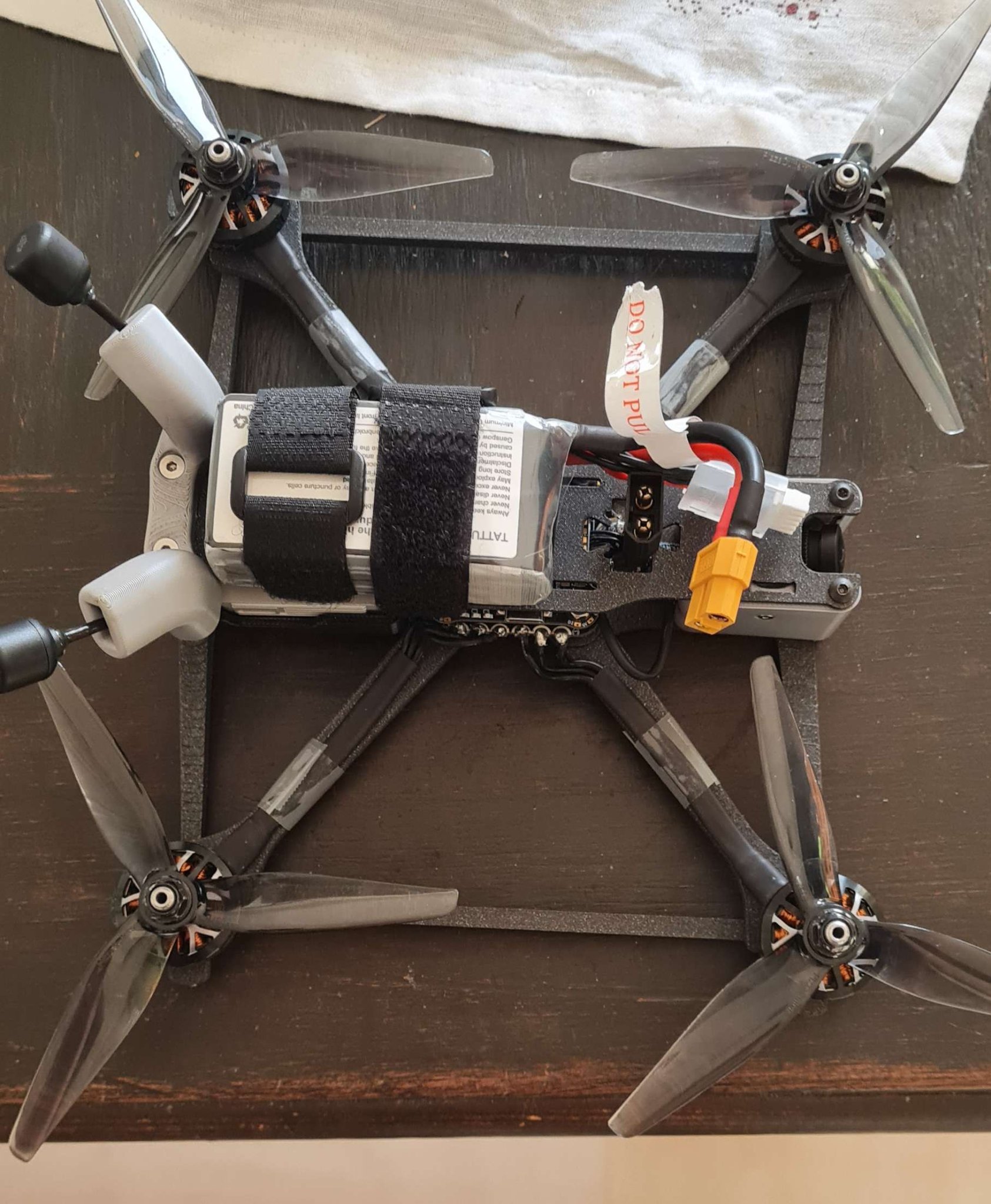 Renforcement khung TBS source one V5 in 3D