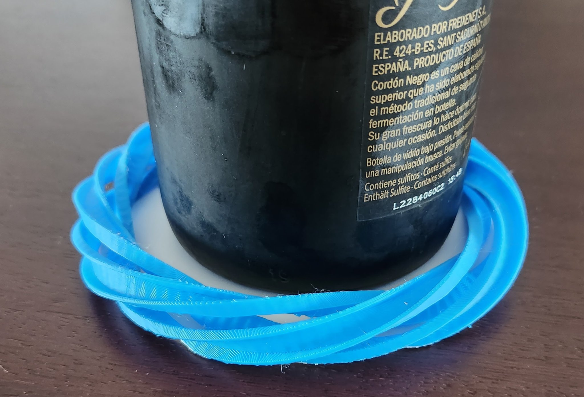 Đế lót chai rượu in 3D với kích thước tùy chỉnh