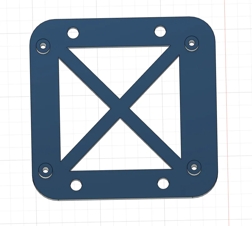 Giá đỡ Pi 3B cho bảng đáy Rook 2020 MK1