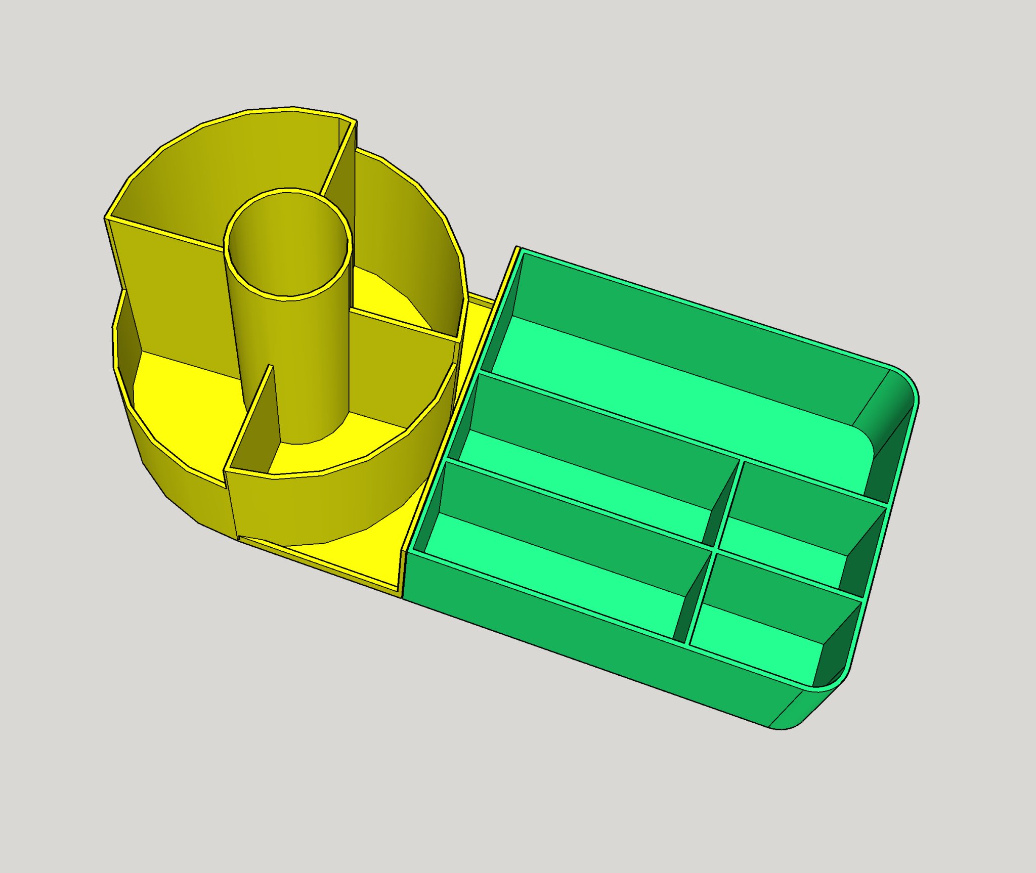 Giá đỡ bút và tổ chức đồ trang điểm GT98