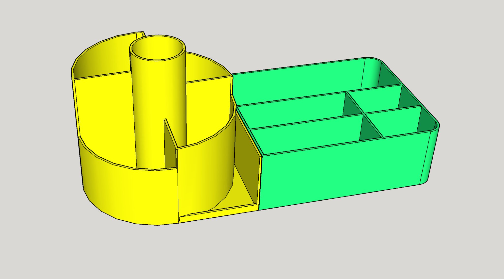 Giá đỡ bút và tổ chức đồ trang điểm GT98