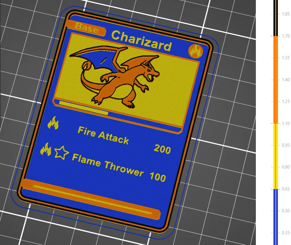 Thẻ bài Pokemon - Charizard với tính năng thay đổi màu sắc thủ...