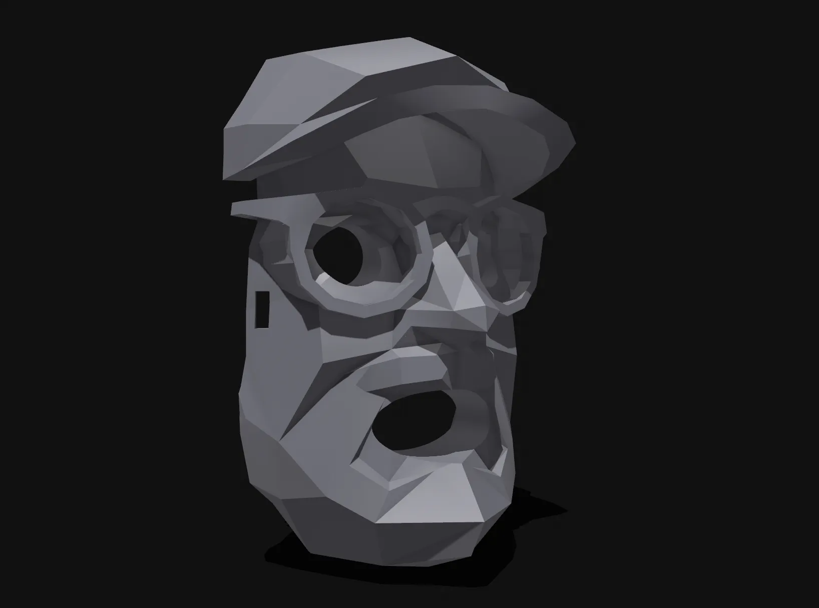 Mặt nạ Halloween Josef Prusa siêu đáng sợ