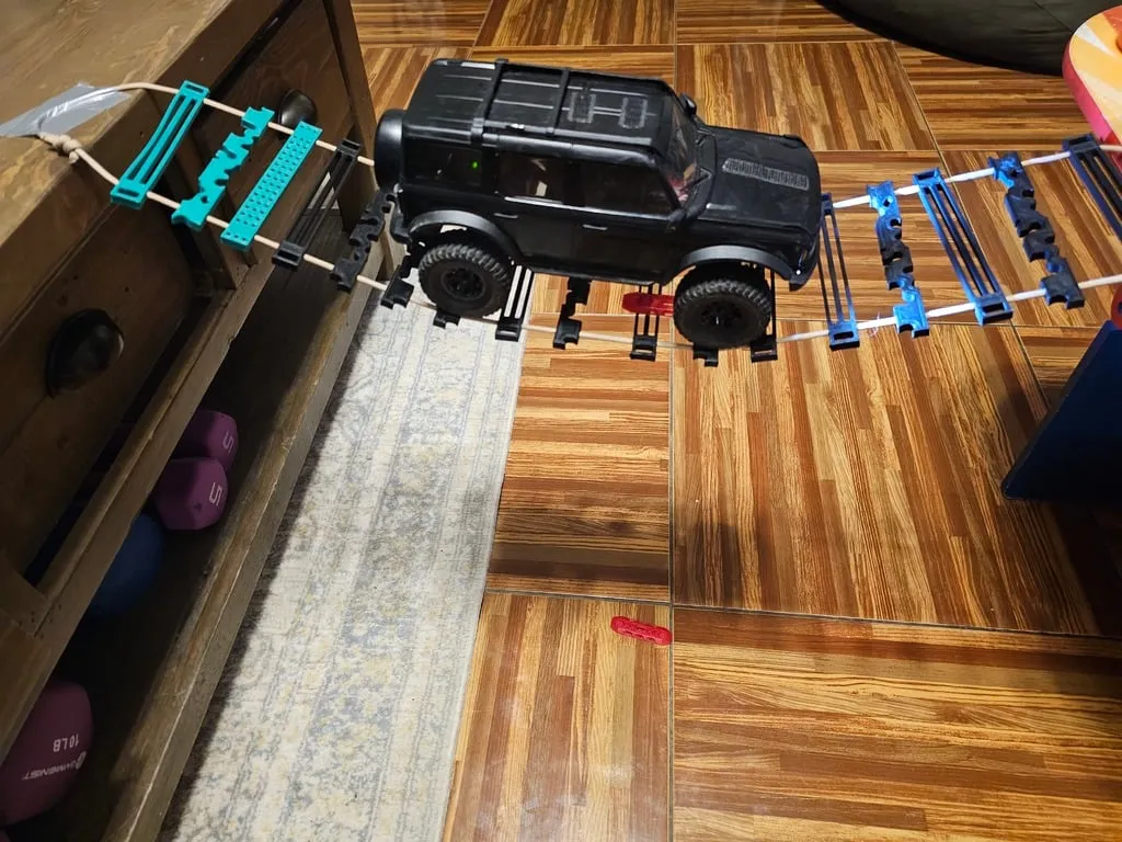 Mảnh cầu dây cho xe địa hình tỉ lệ 1/18