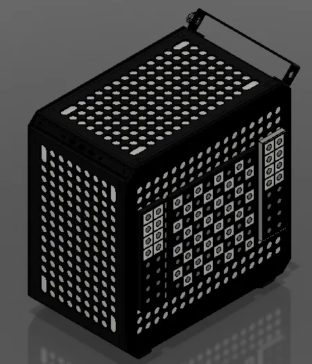 Bộ cờ vua từ tính tùy chỉnh cho Cooler Master QUBE 500