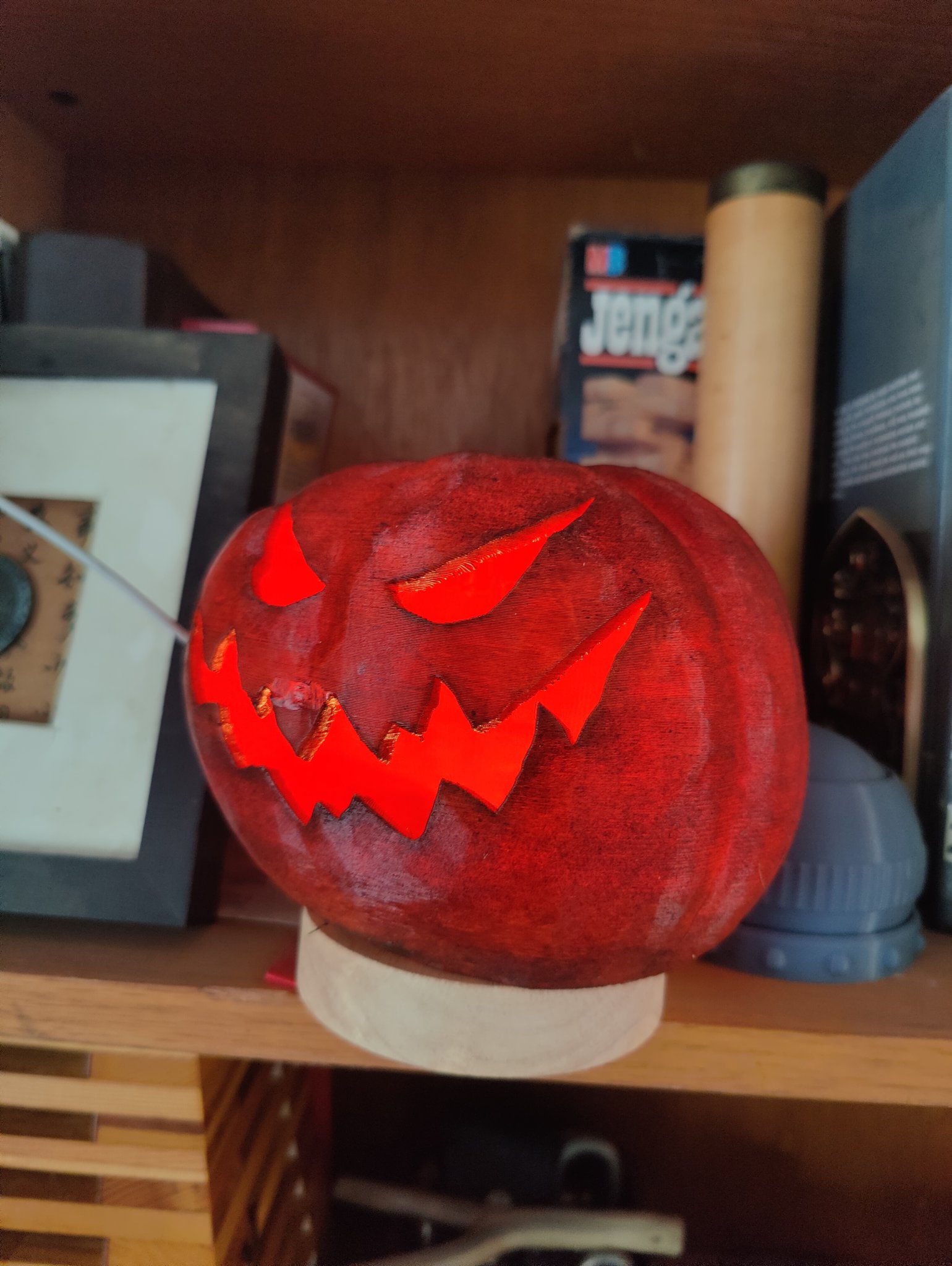 Quả bí ngô Jack-O-Lantern được quét 3D thực tế
