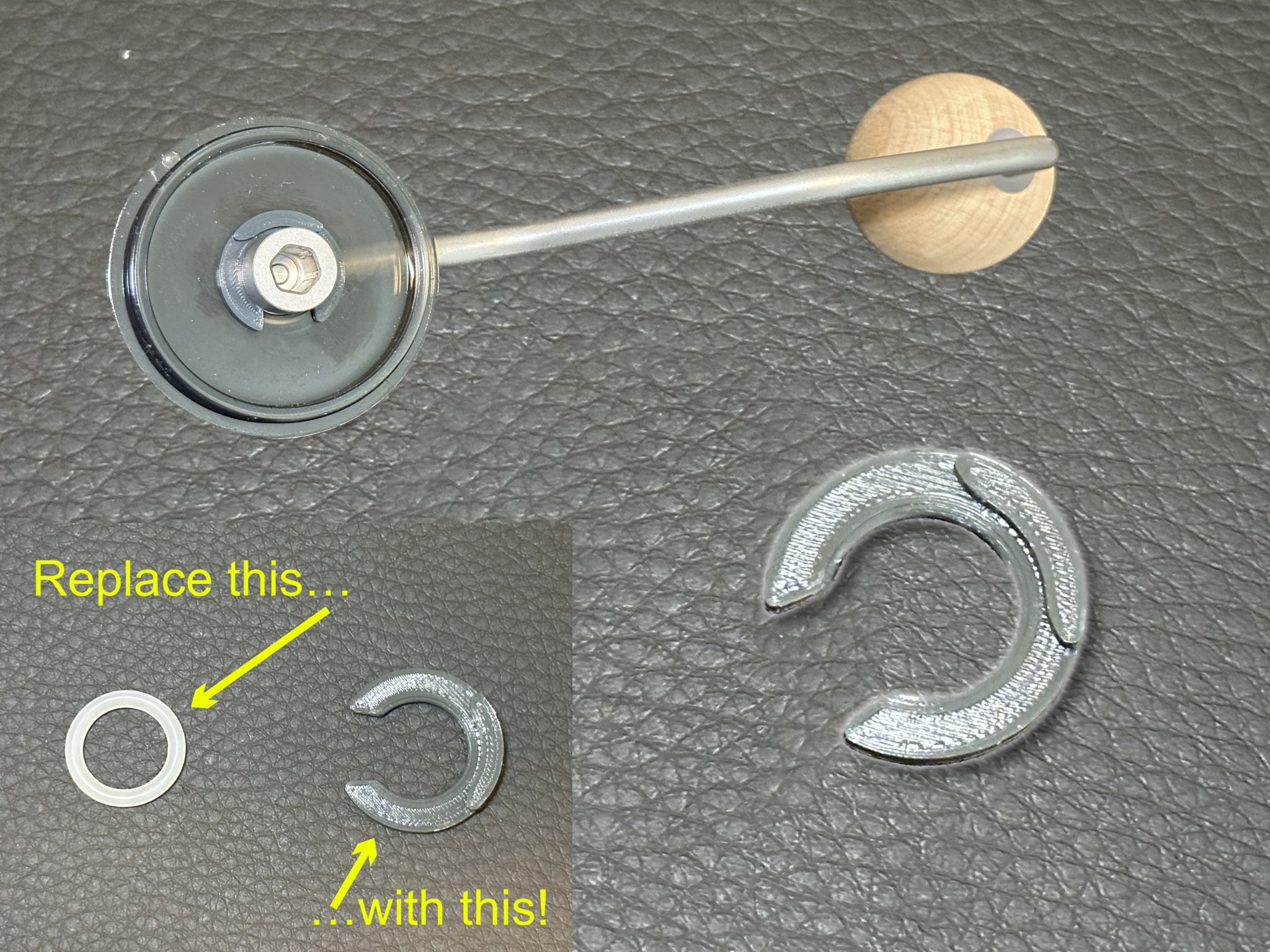 Kẹp Giữ Tay Quay Máy Xay Cà Phê (C-Clip)