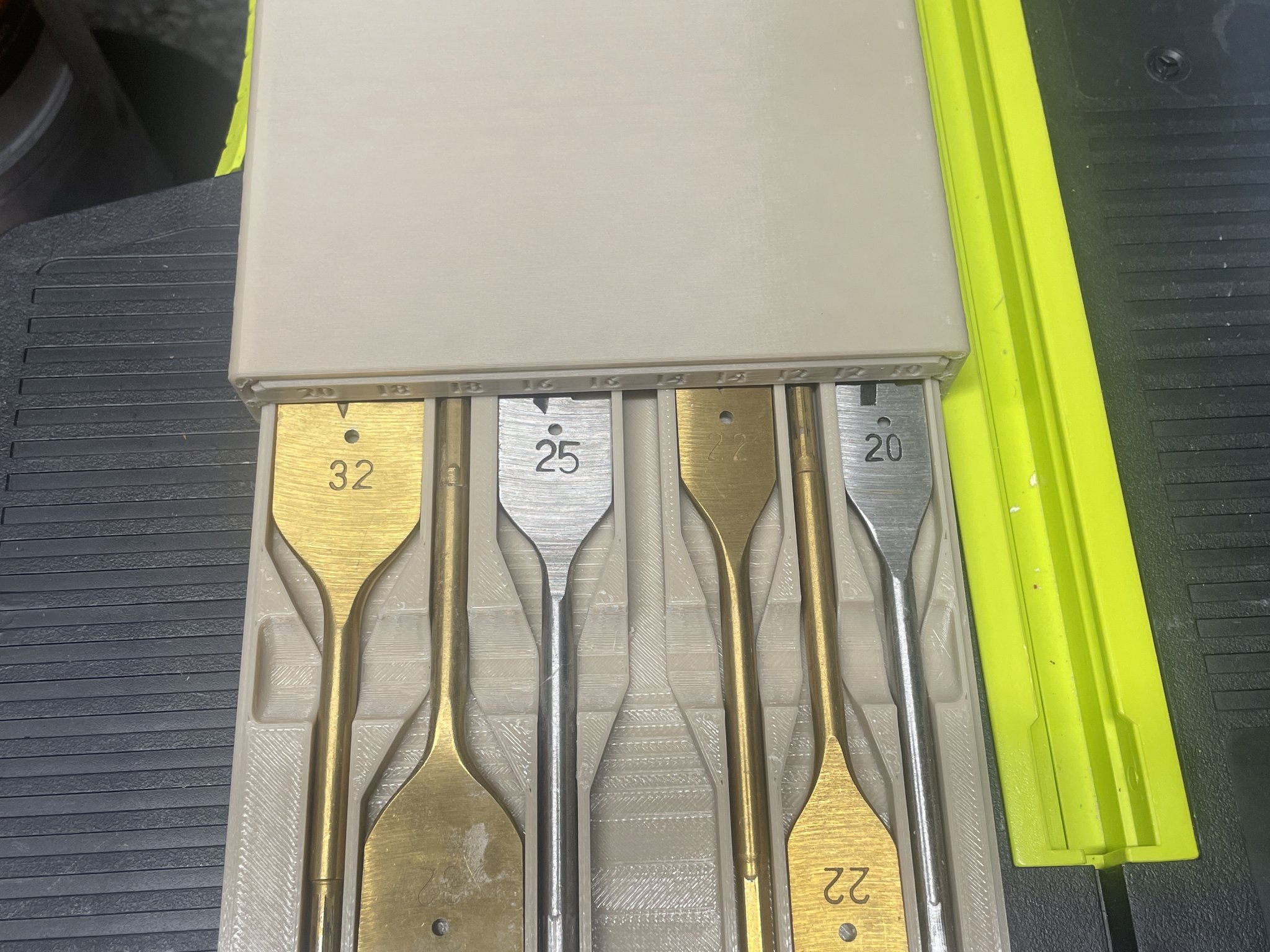 Hộp lưu trữ cho mũi khoan dạng chén