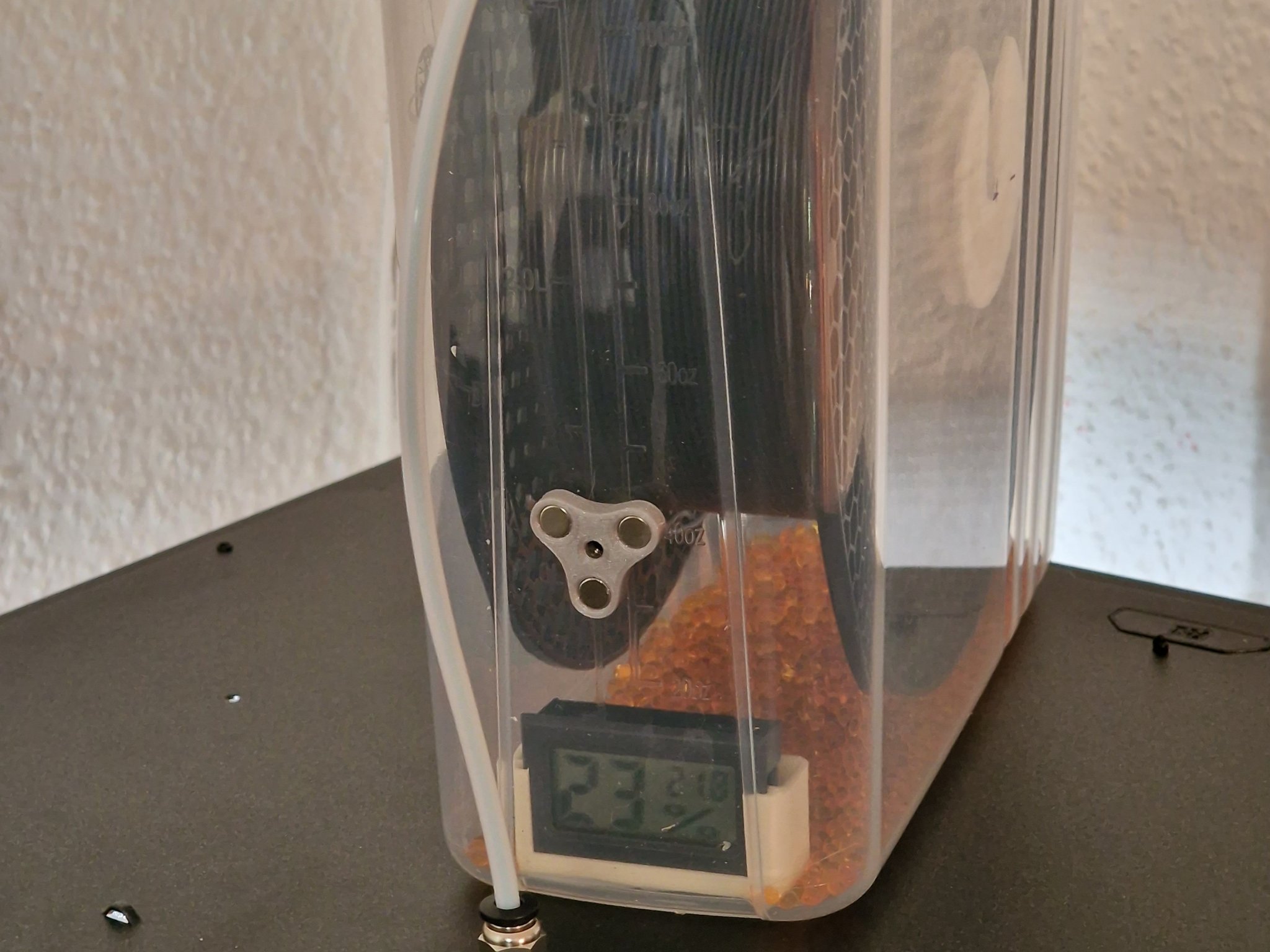 Nắp trung tâm cho Enclosure Prusa với kết nối Bowden và nam châm