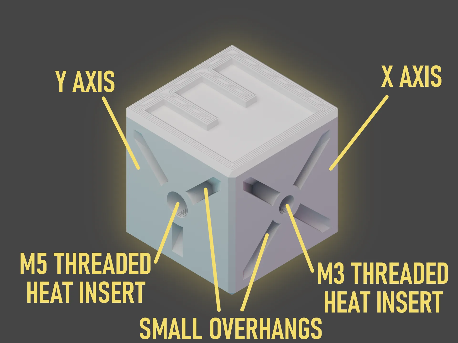 Khối hiệu chuẩn V2 cho máy in Ender 3 NG