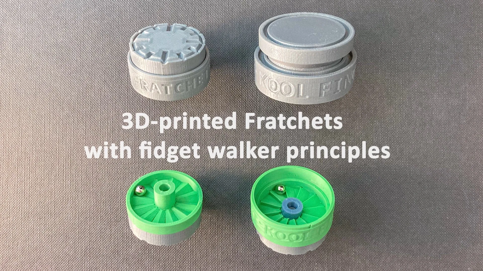 Fratchets: Ròng rọc từ tính không lò xo