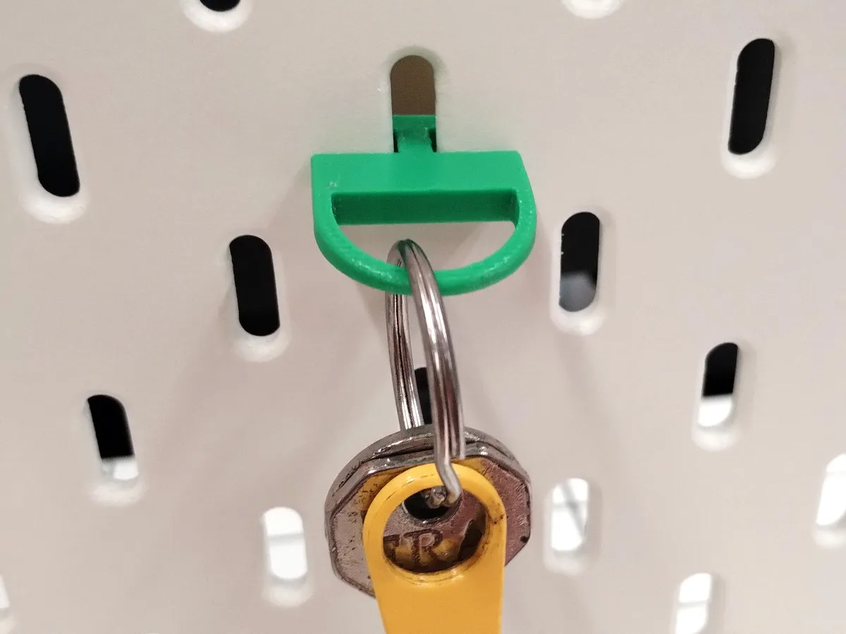 Móc chìa khóa tương thích với Skådis của Ikea