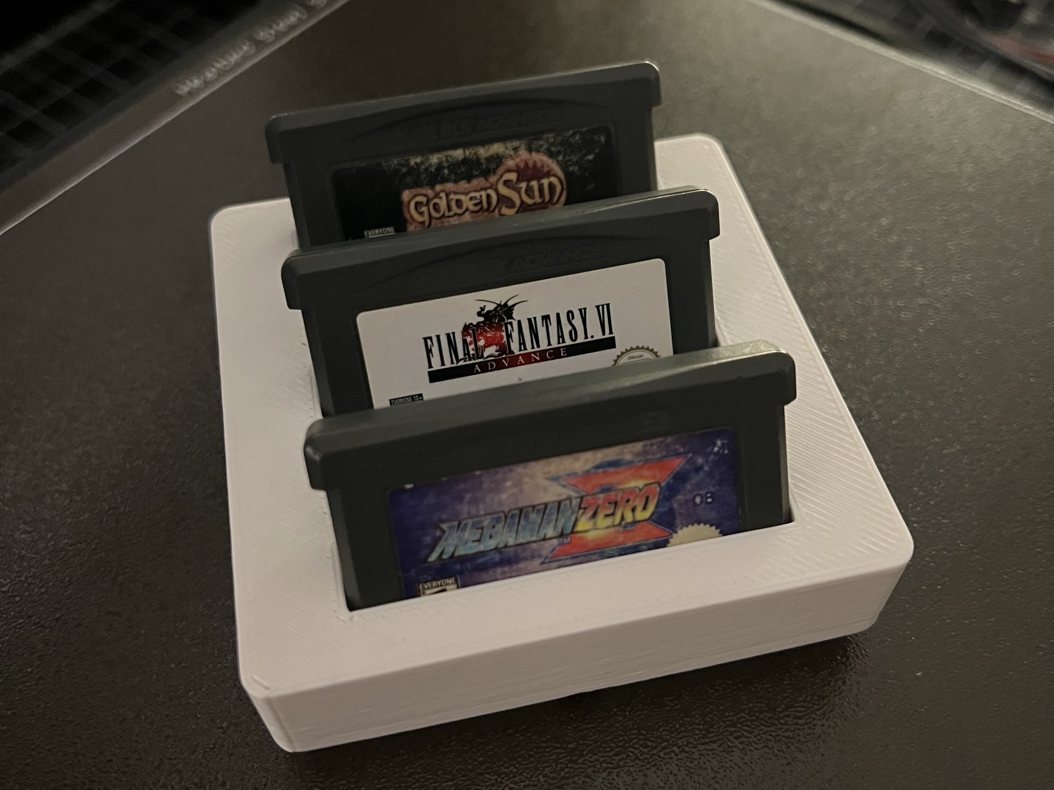 Giá đỡ cartridge Game Boy/Color/Advance GBA Gridfinity