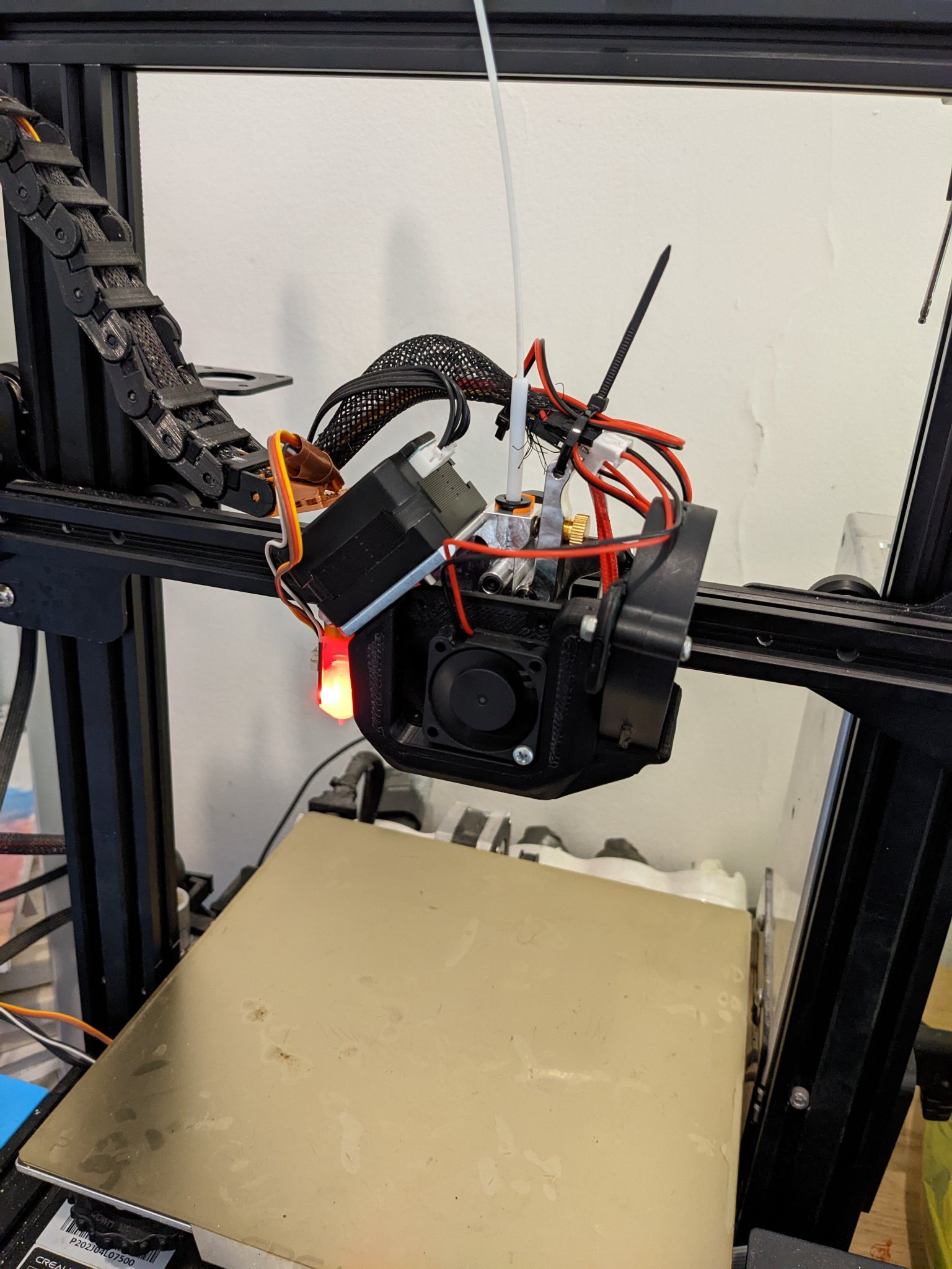 Bộ che quạt extruder NG 5015 thích ứng cho hotend volcano