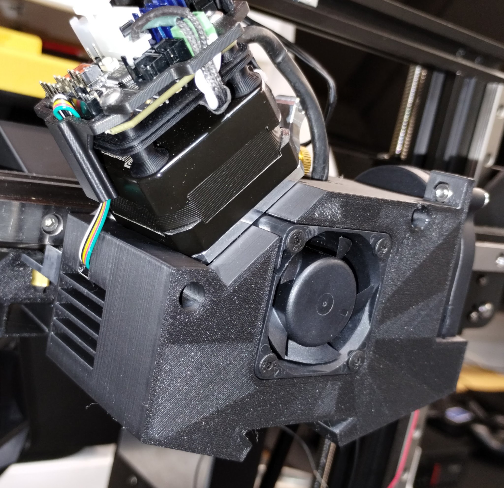 Bộ che quạt cho đầu công cụ Micro Swiss NG với Volcano và BL Touch