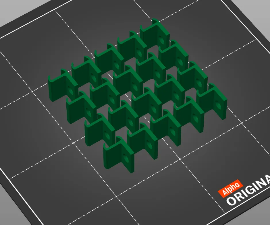 Kẹp cố định LED Strip (phẳng và 90 độ)