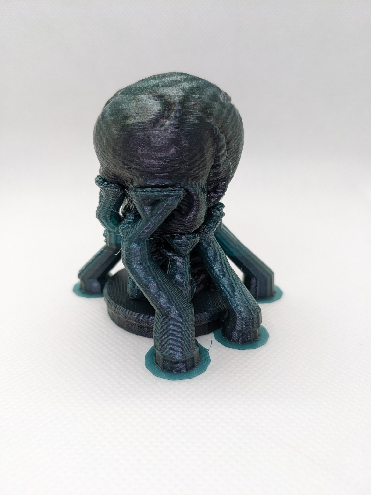 Nhân vật bộ xương Halloween in 3D với hiệu ứng lấp lánh