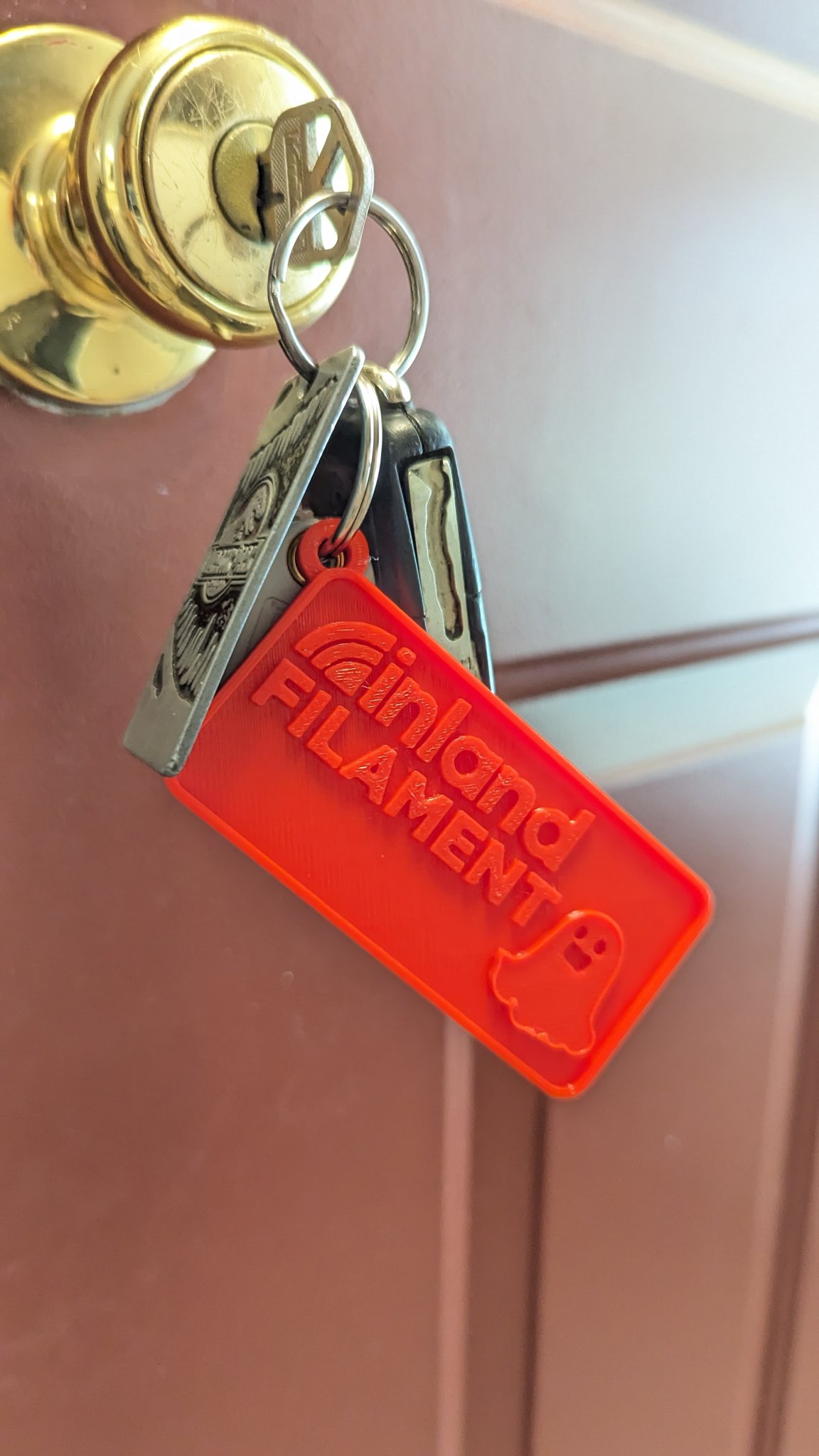 Móc khóa ma in từ filament Inland