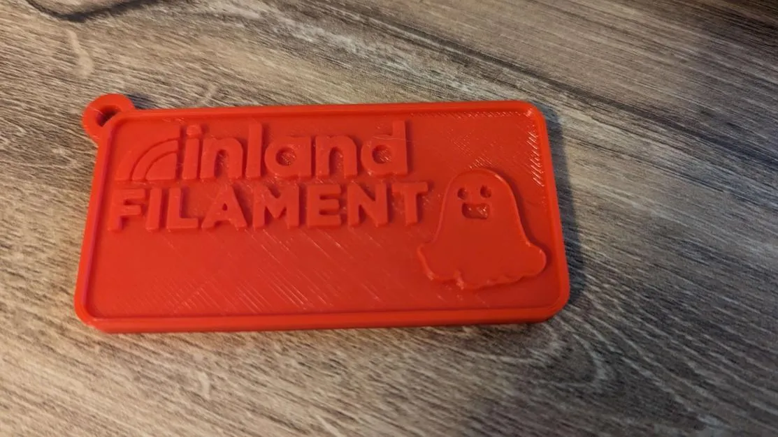 Móc khóa ma in từ filament Inland