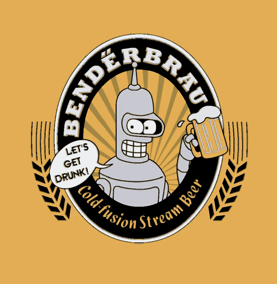 Benderbrau - Bia của Bender từ Futurama