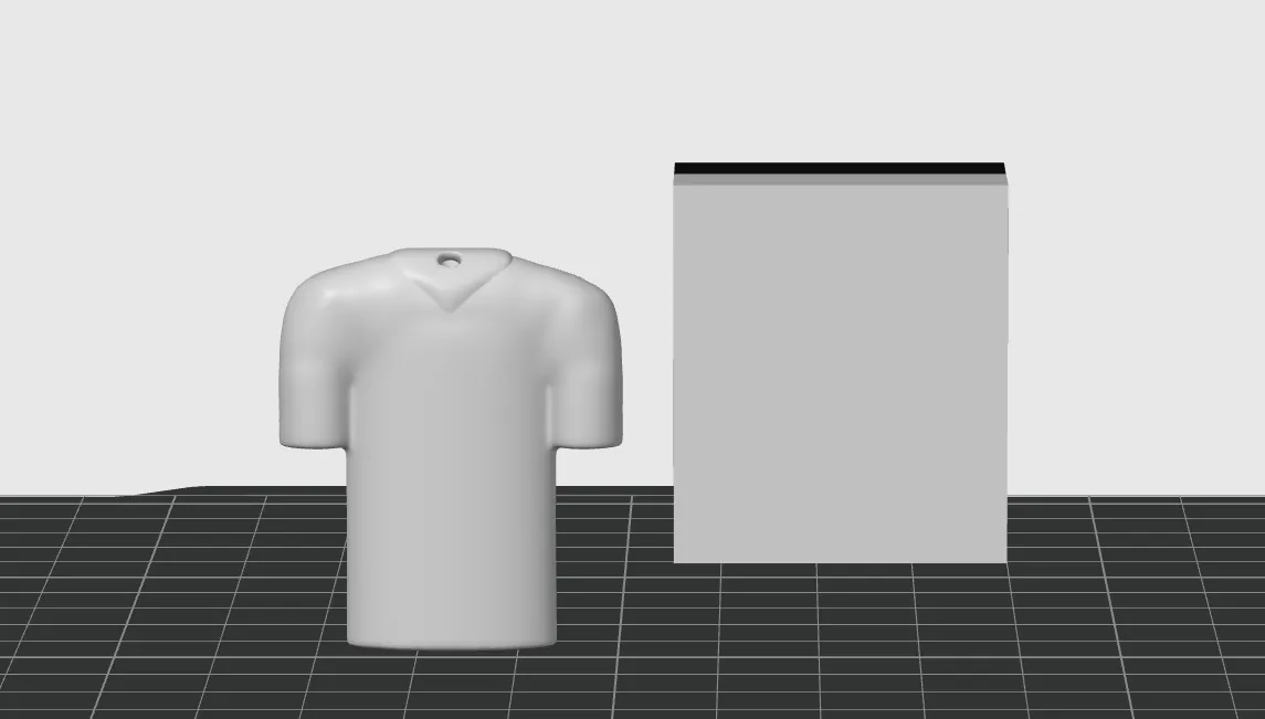 Móc khóa hình áo sơ mi với tên và số tùy chỉnh