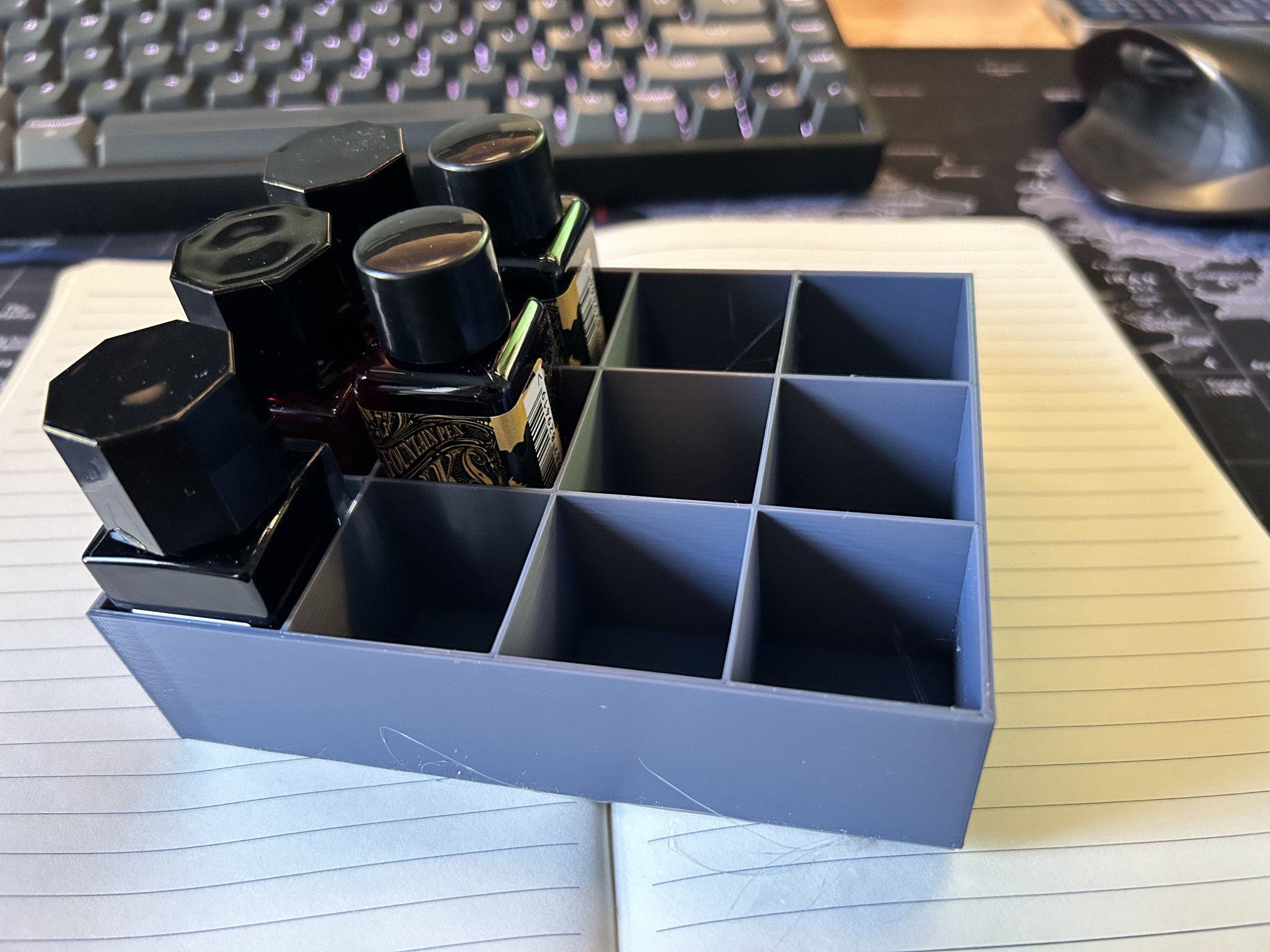 Giá đỡ mực bút máy 12 ngăn cho chai 3oz