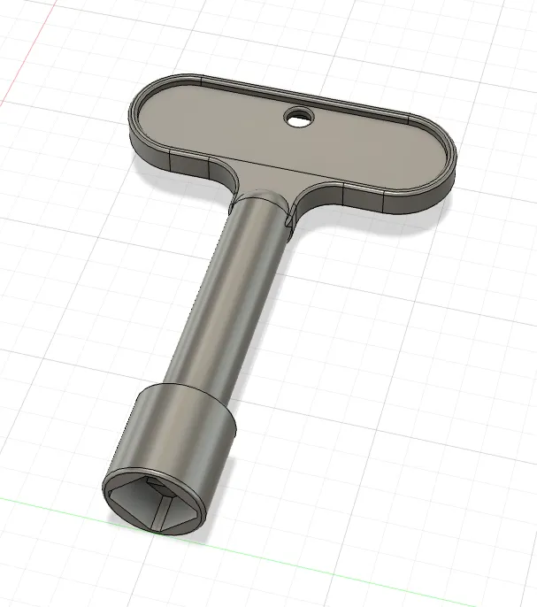 Chìa khóa vòi nước mô phỏng từ chìa khóa ZERN