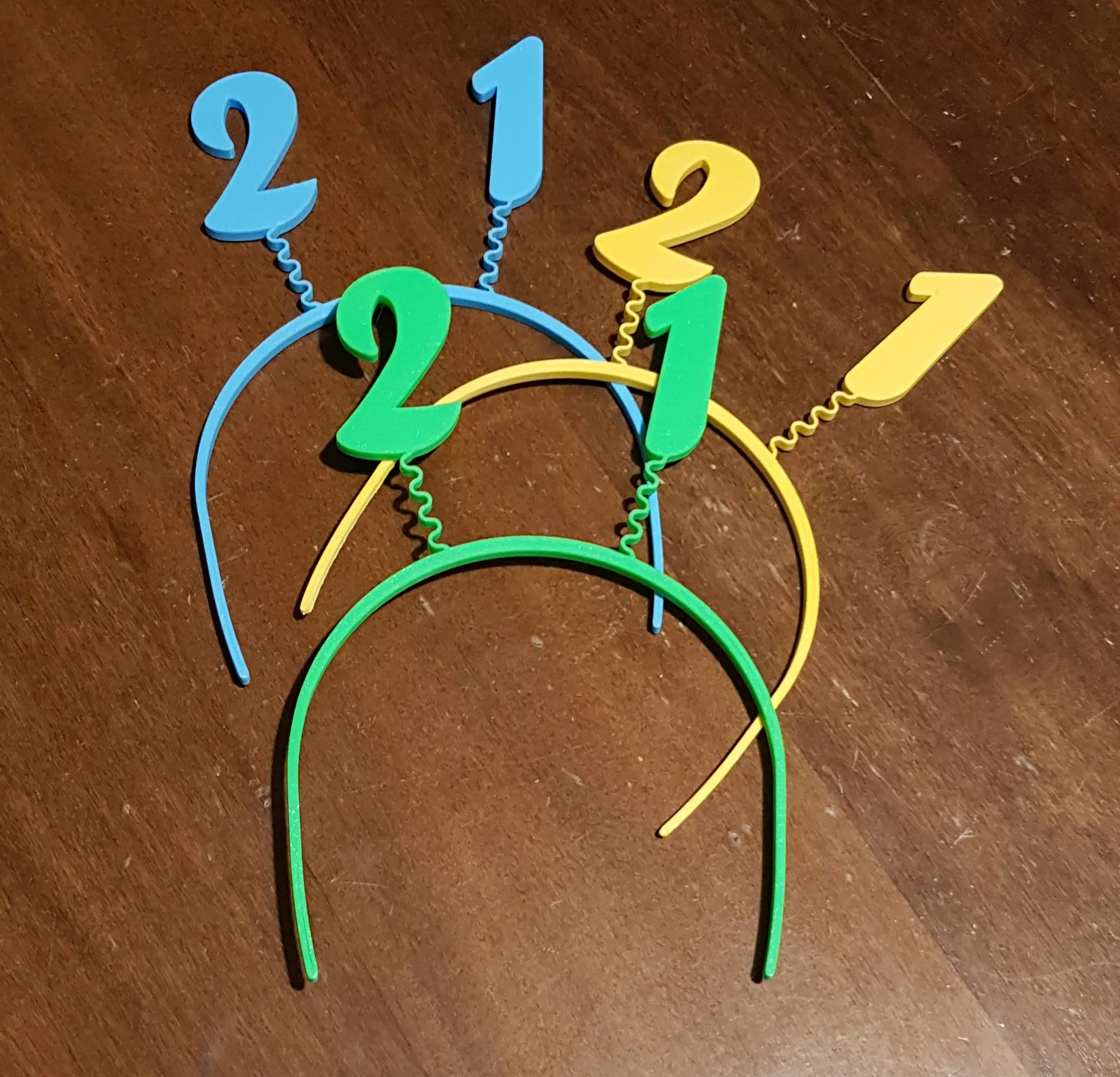 Băng đô tóc sinh nhật 21 tuổi Bobbleheads - Cerchiello a molla