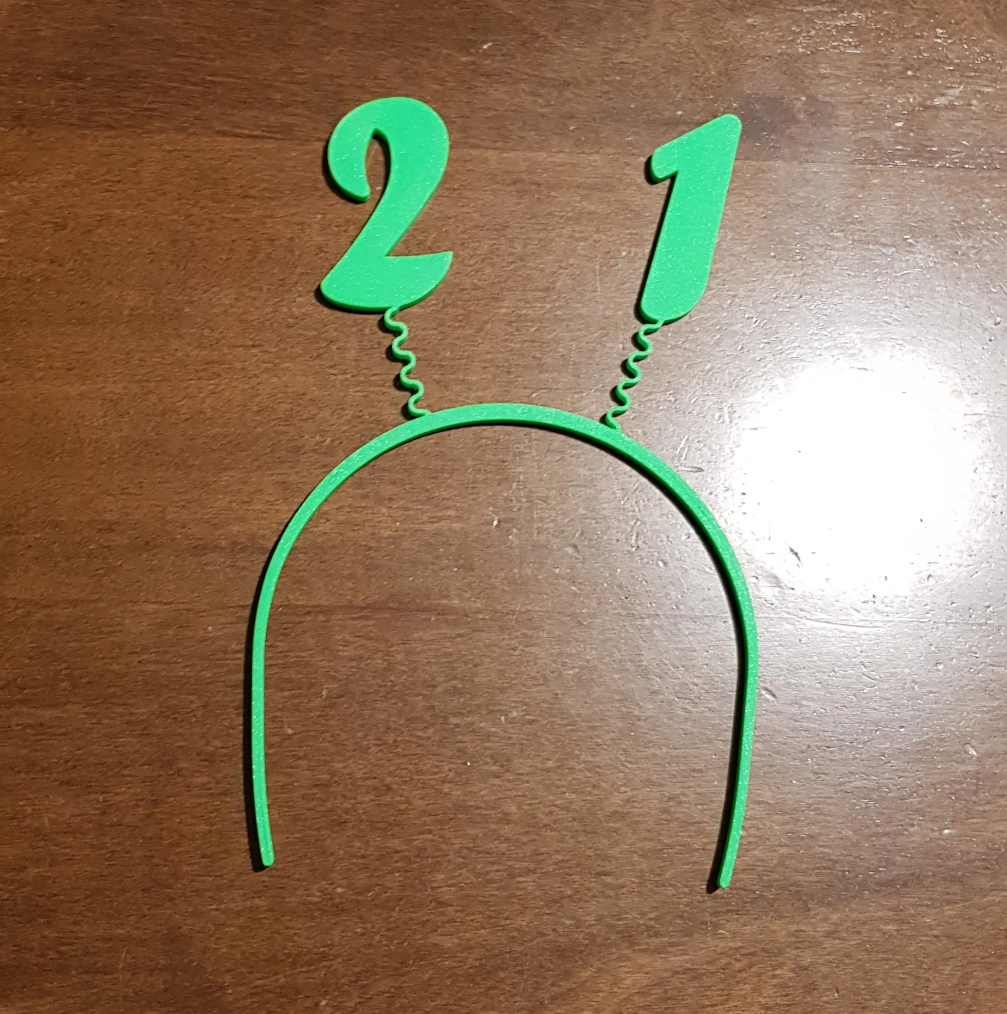 Băng đô tóc sinh nhật 21 tuổi Bobbleheads - Cerchiello a molla