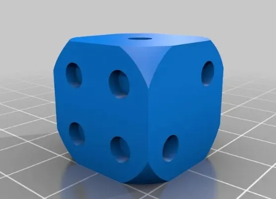 Mẫu xúc xắc thay thế cho trò chơi DND