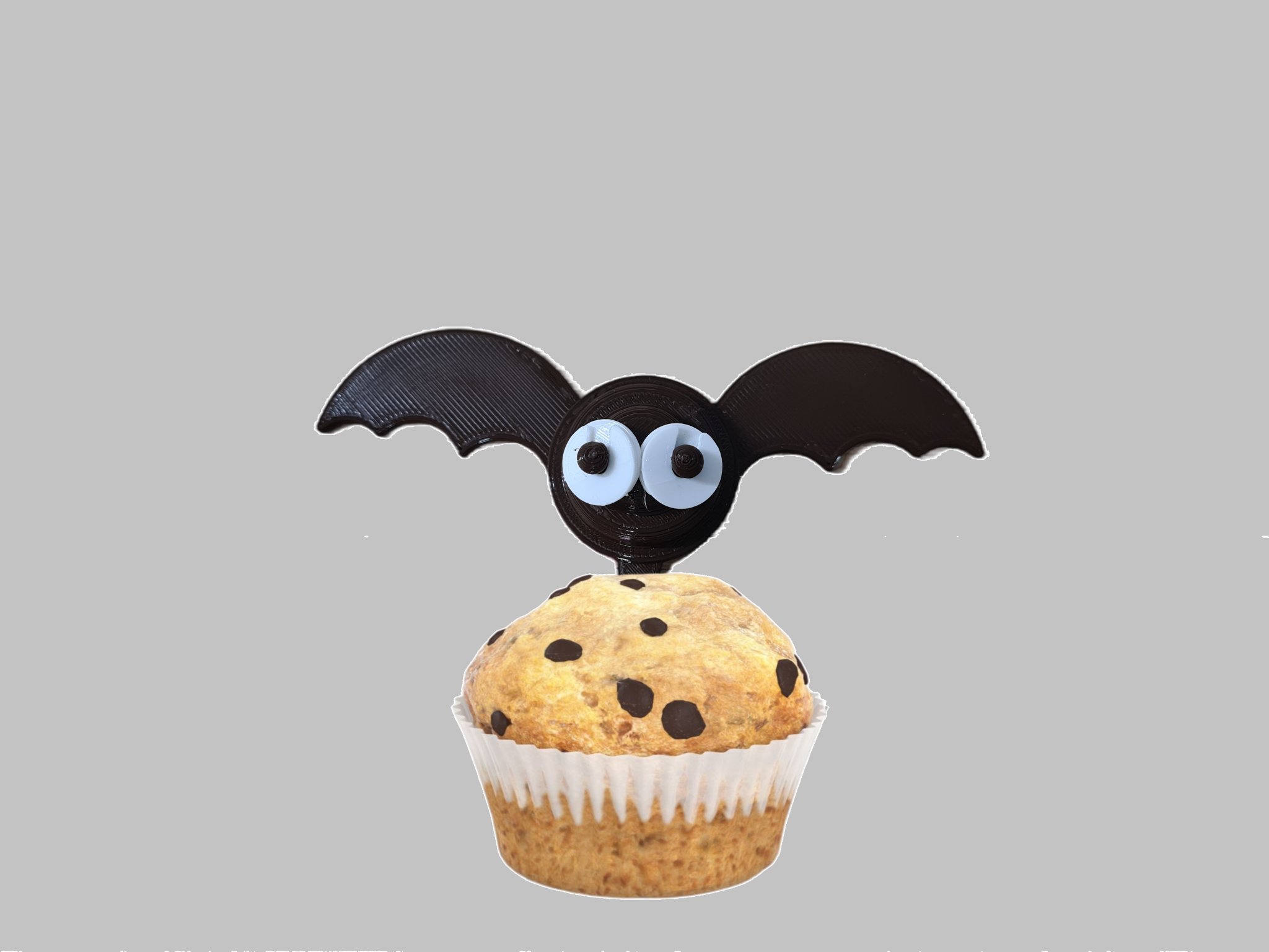 Bánh muffin dơi ma quái cho Halloween