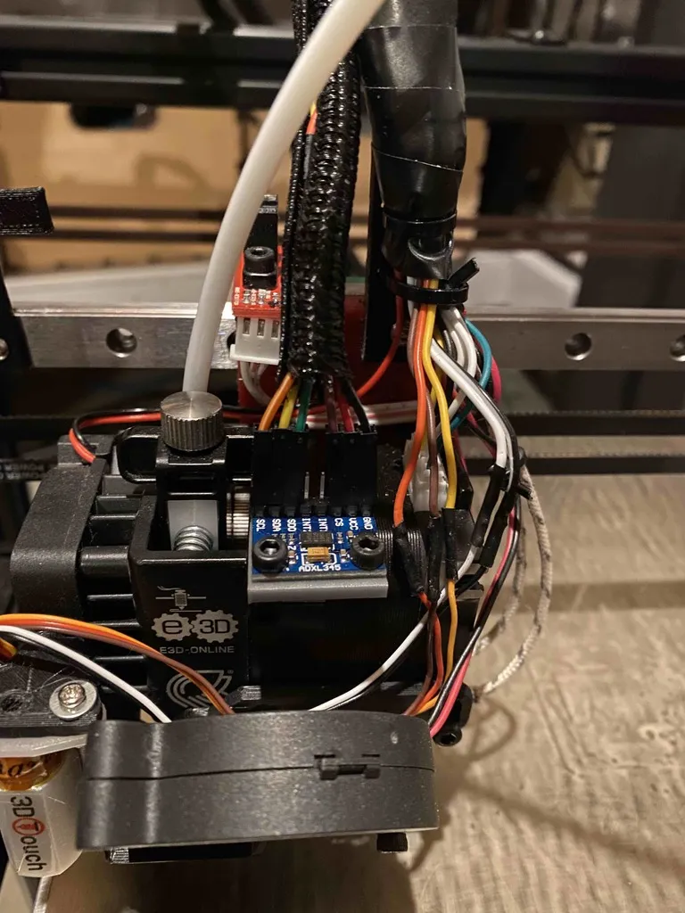 Giá đỡ ADXL345 cho Hemera để hiệu chỉnh tự động Input Shaper