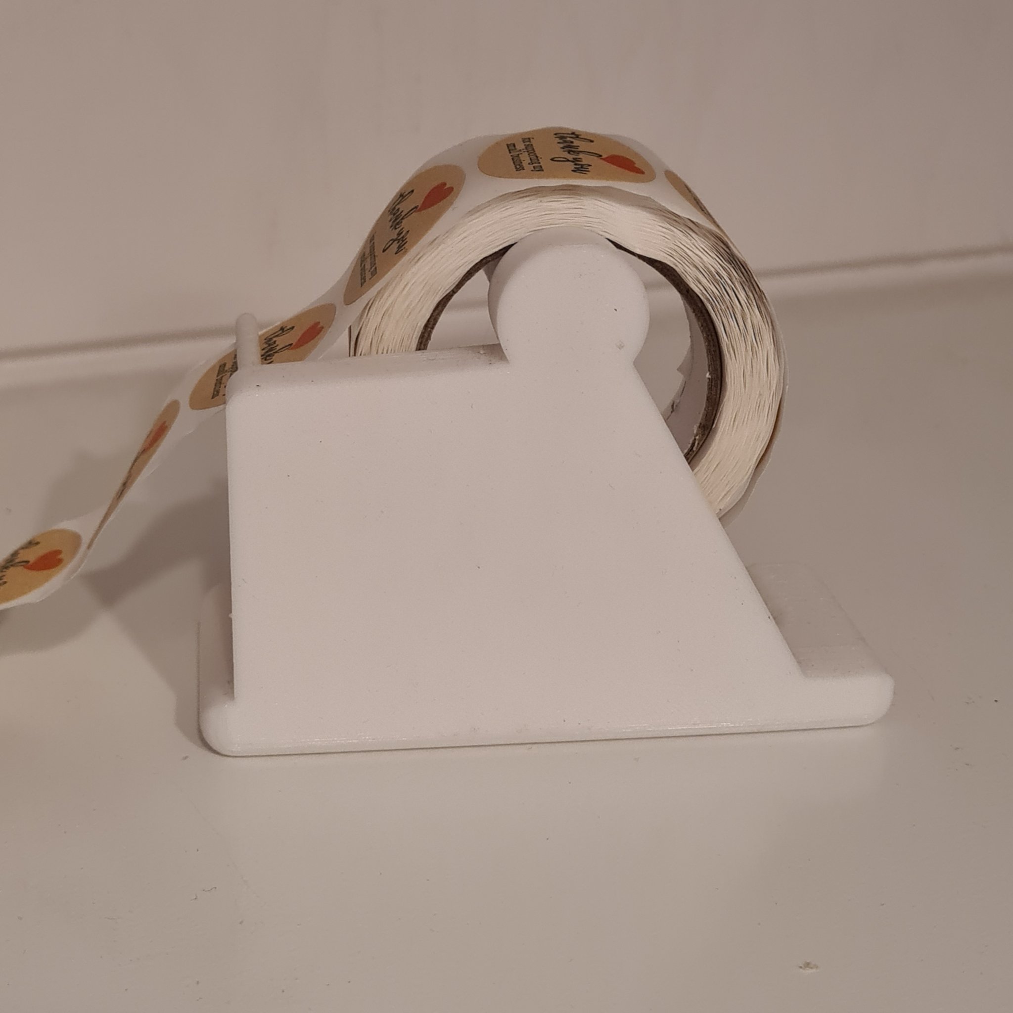 Giá đỡ cuộn nhãn dán tròn 1 inch dễ bóc 2.5cm