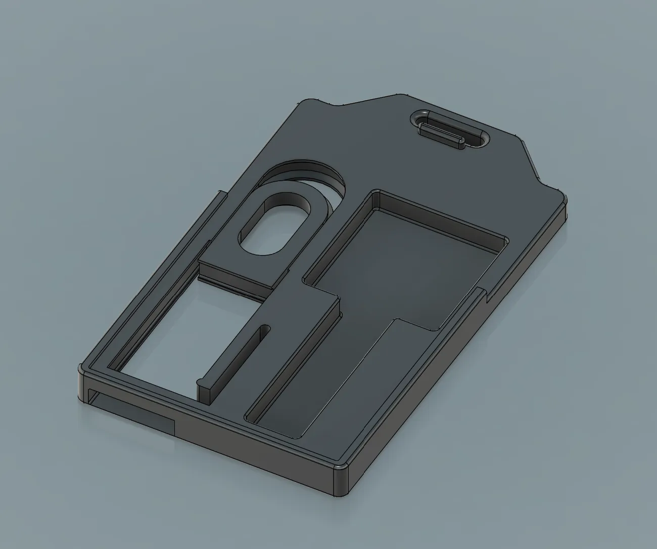 Giá đỡ thẻ với khe cắm yubikey5c NFC