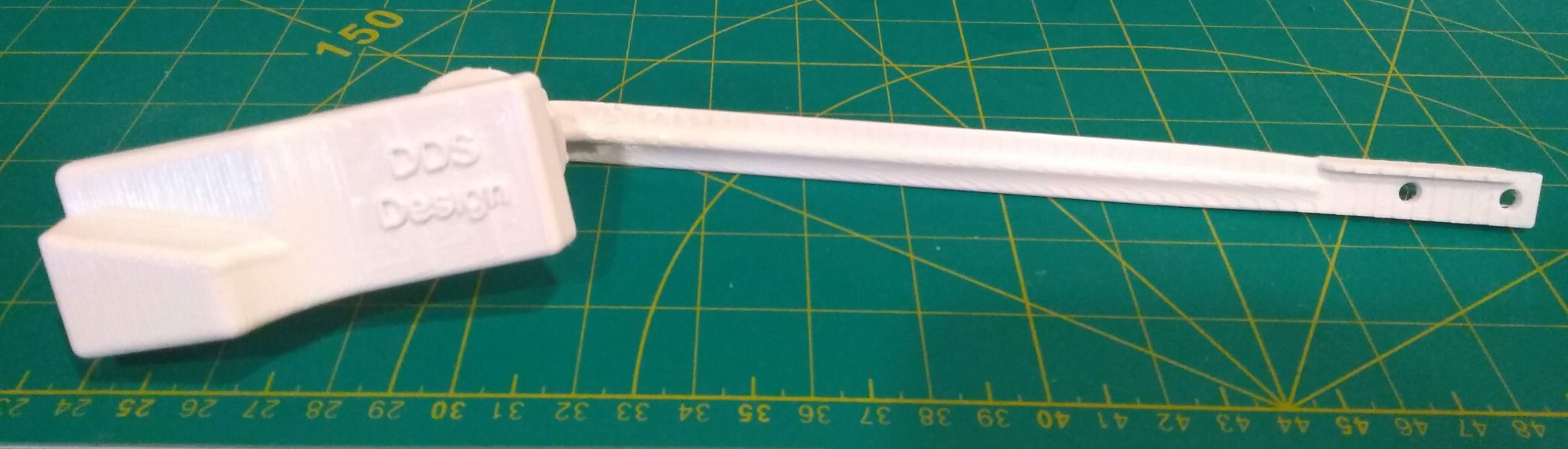 Cần gạt nước toilet thay thế cho bồn nước thiết kế lỗ vuông