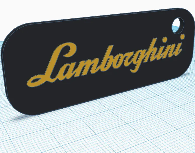 Móc chìa khóa Lamborghini độc đáo cho cuộc thi