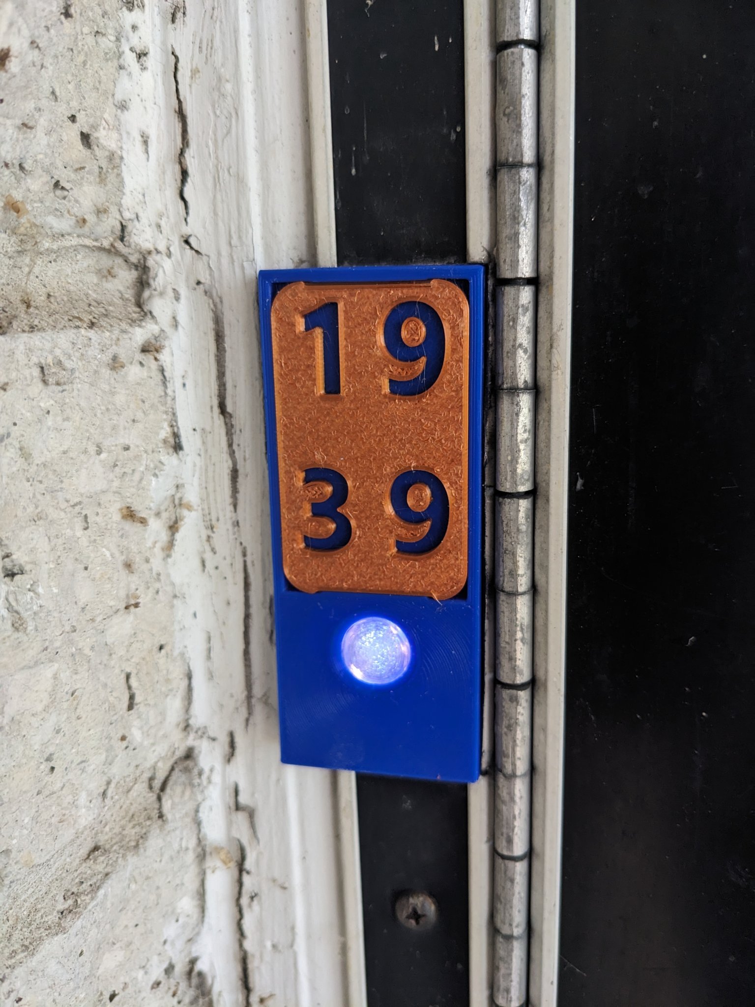 Bảng mặt chuông cửa tùy chỉnh với bộ chuyển đổi LED