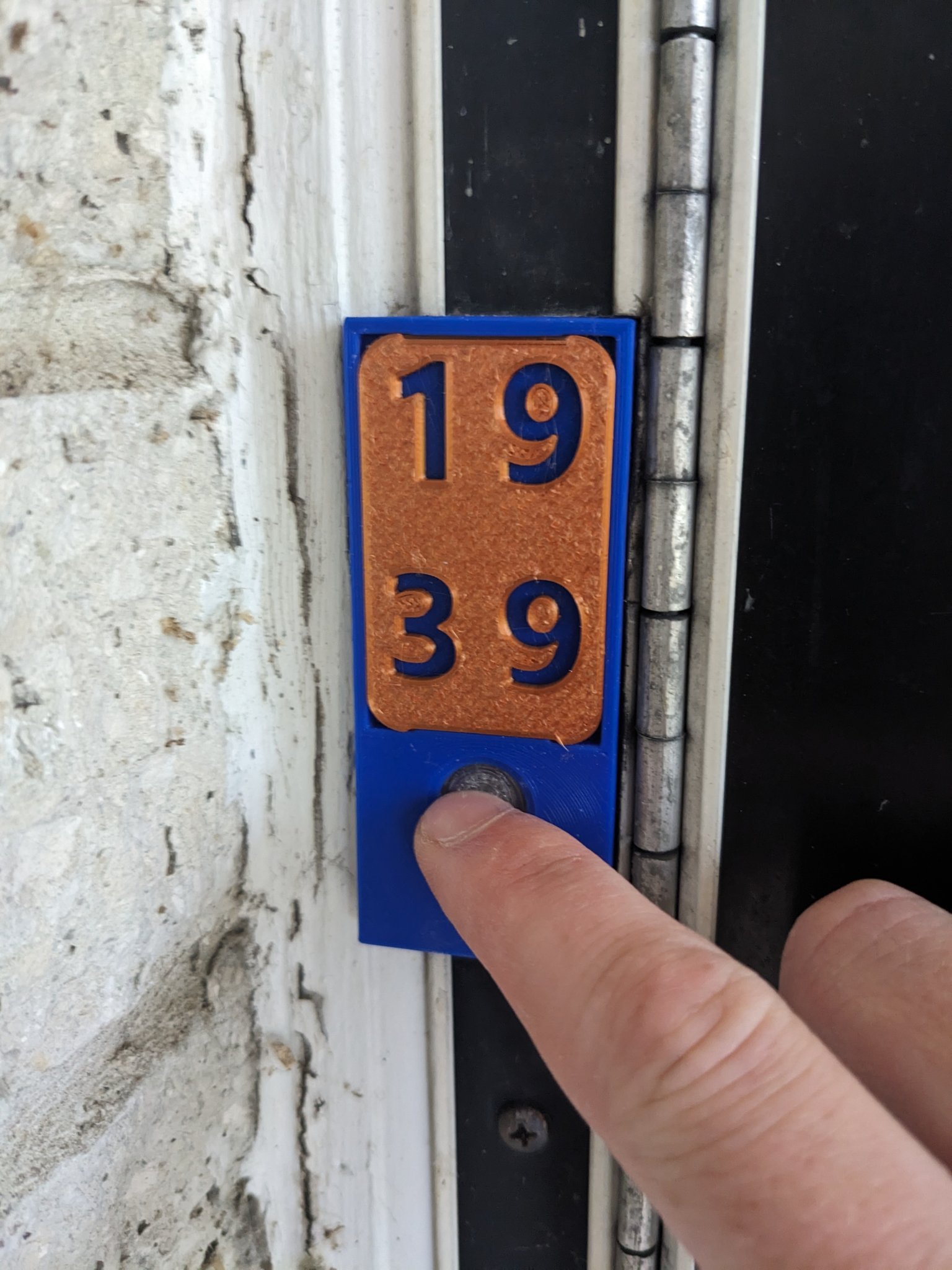 Bảng mặt chuông cửa tùy chỉnh với bộ chuyển đổi LED