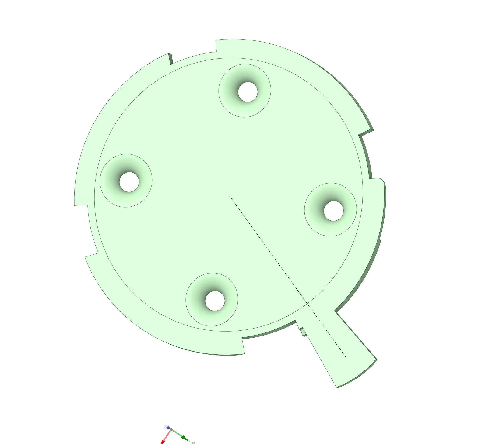 Giá đỡ thay thế cho mái vòm G4 của Unifi