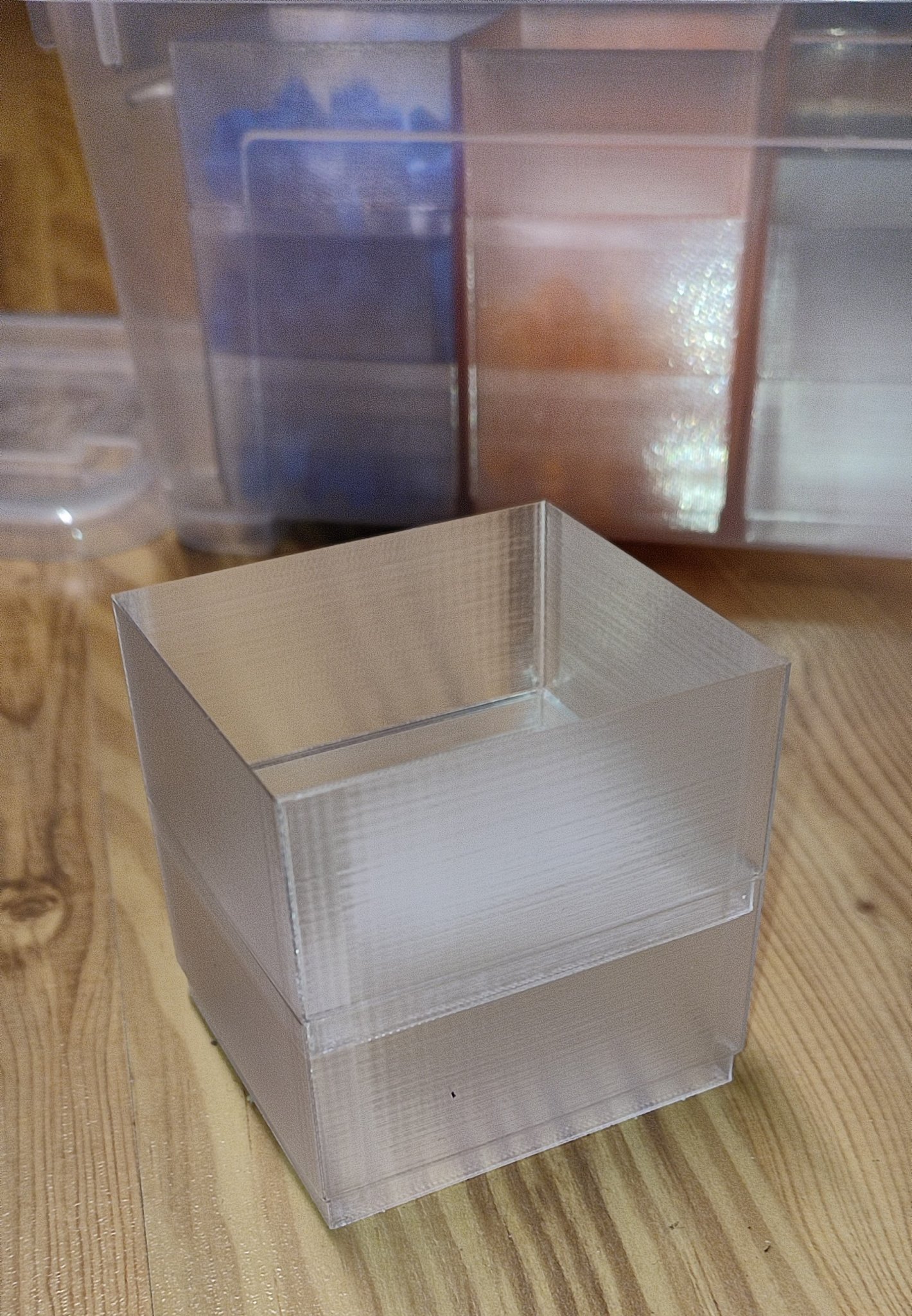 Khay tổ chức xếp chồng Ikea SAMLA in nhanh chế độ bình hoa