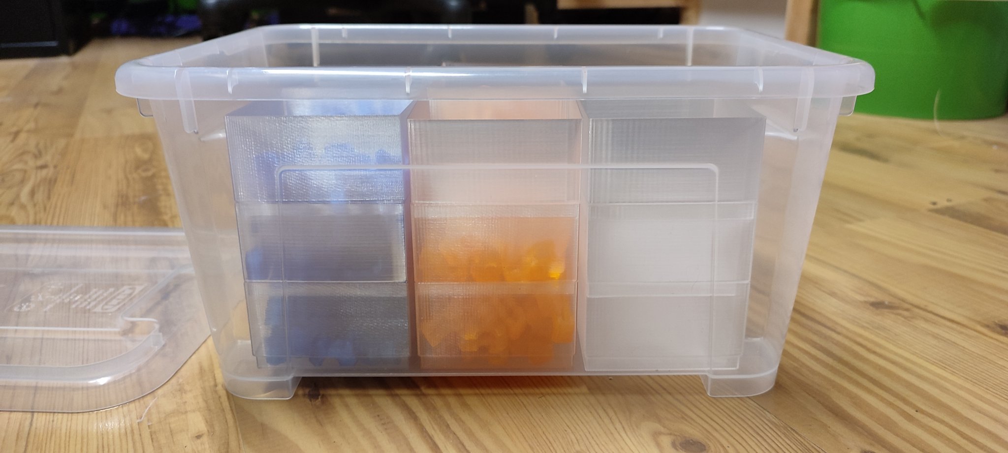 Khay tổ chức xếp chồng Ikea SAMLA in nhanh chế độ bình hoa