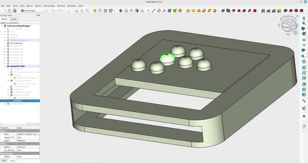 Núm phím Braille giúp nhận diện phím trong bóng tối