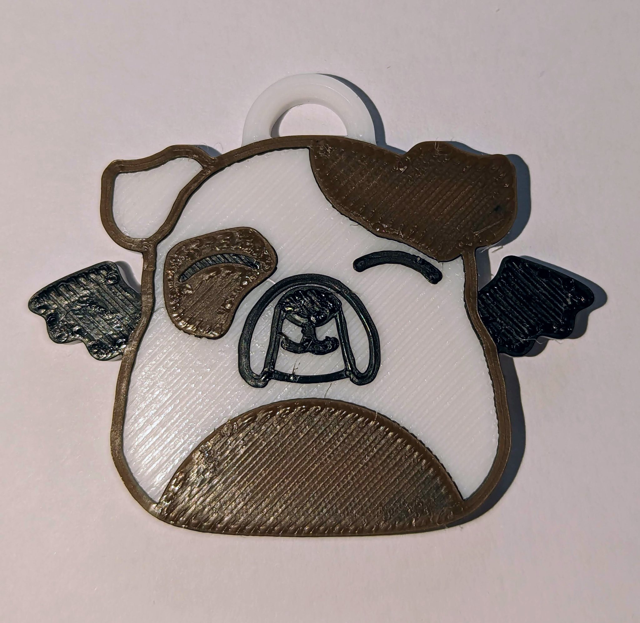 Móc khóa chó ma cà rồng Squishmallow