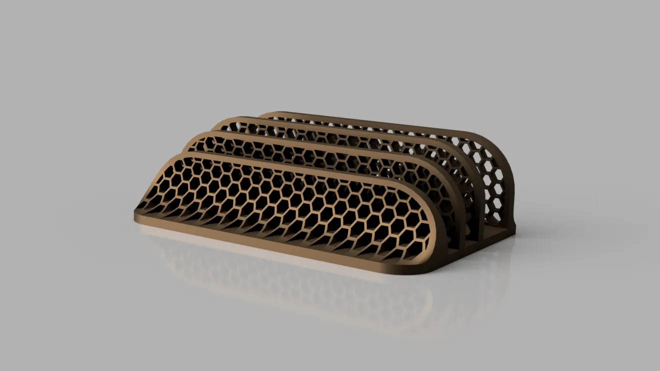 Giá đỡ laptop hình lục giác cho Macbook, iPad và sách điện tử