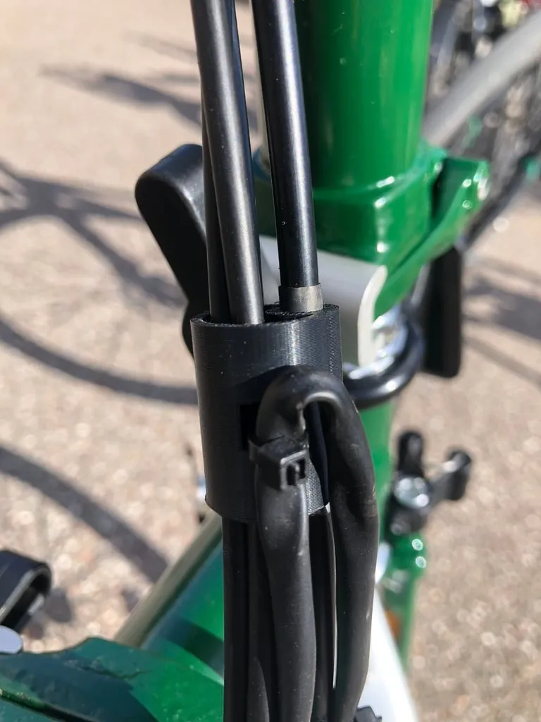 Bộ hướng dẫn cáp phanh trước cho xe đạp gấp Brompton