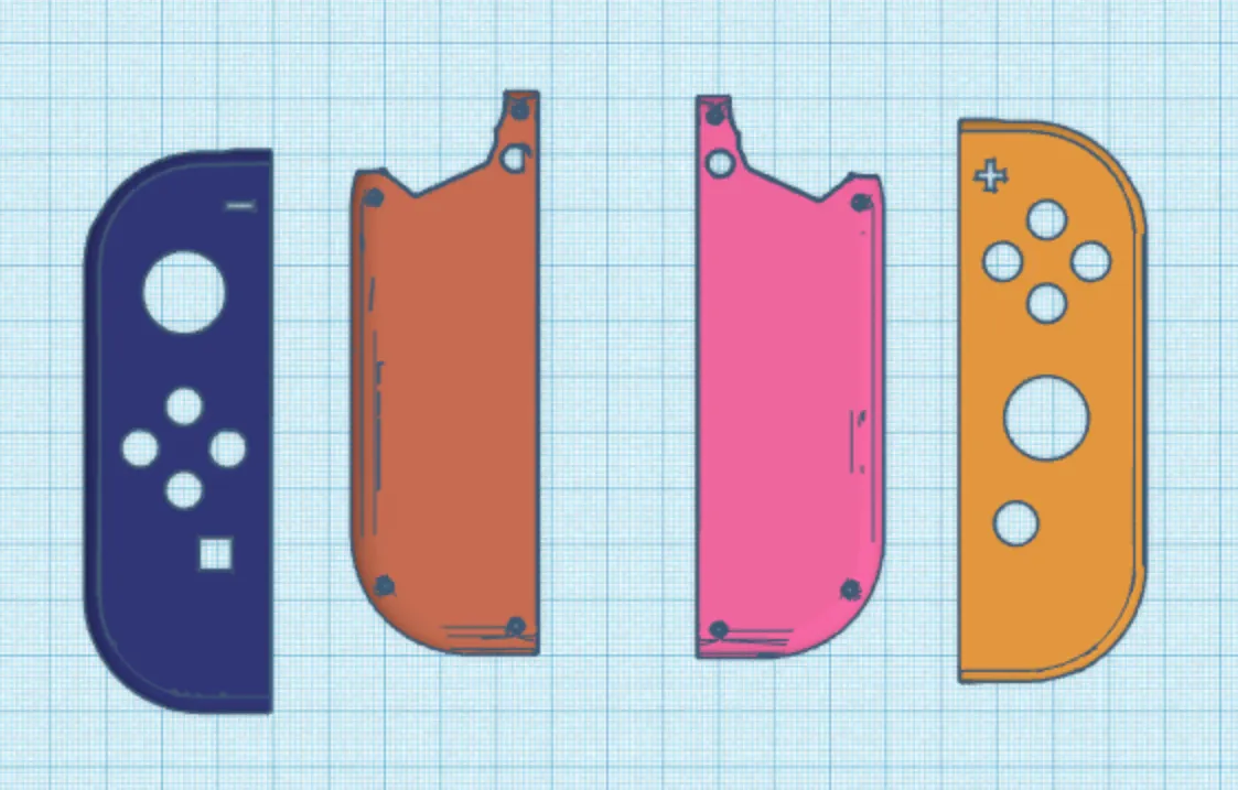 Vỏ Joy-con tùy chỉnh cho Nintendo Switch