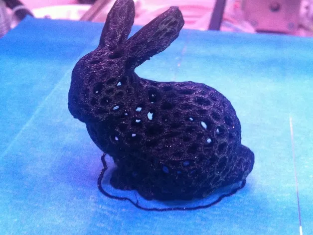 Thỏ Stanford Voronoï cao 30 mm cho thử nghiệm rút filament