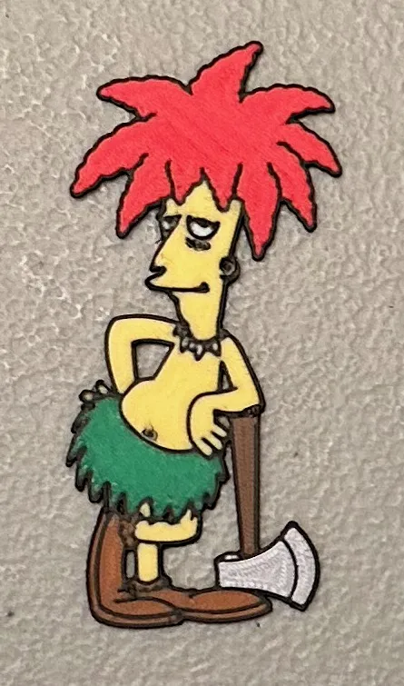 Nam châm Sideshow Bob đa sắc màu 8 màu